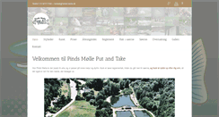 Desktop Screenshot of pindsmoelle.dk