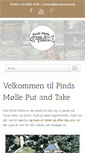 Mobile Screenshot of pindsmoelle.dk